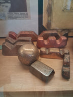 Real Copper Ingots displayed at Quincy's Restaurant in Lake Linden, MI