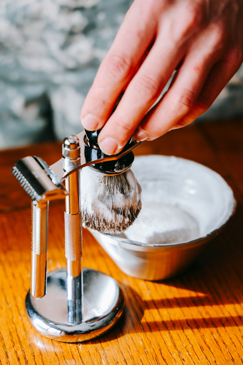 Shave Soap -  Old Fashioned, Dual Lye