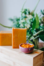 Ginger Carrot Turmeric Face and Body Soap