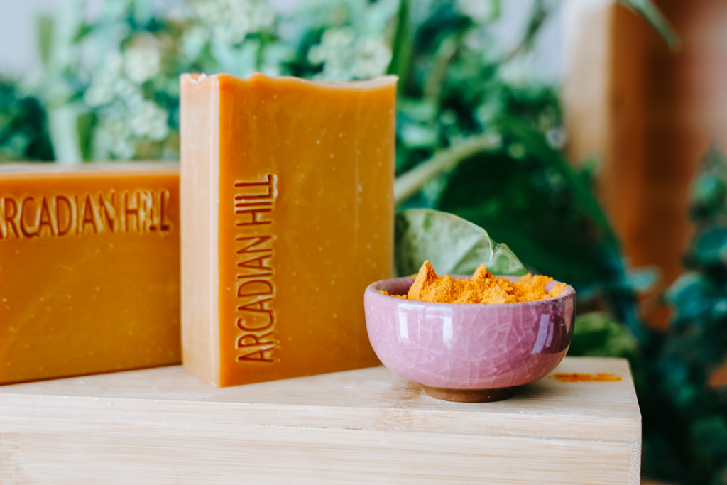 Ginger Carrot Turmeric Face and Body Soap