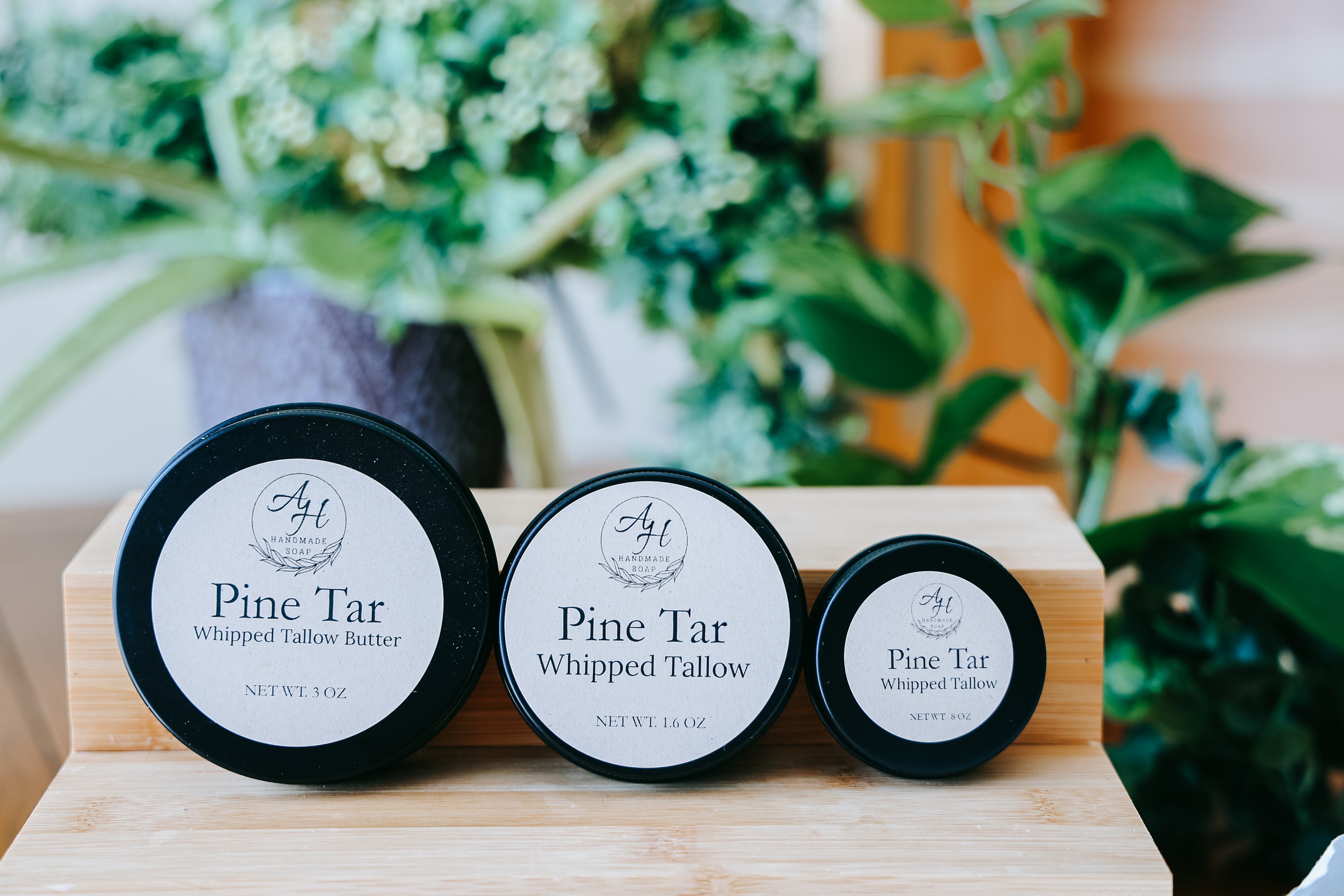 Pine Tar Whipped Tallow Butter - 3 sizes