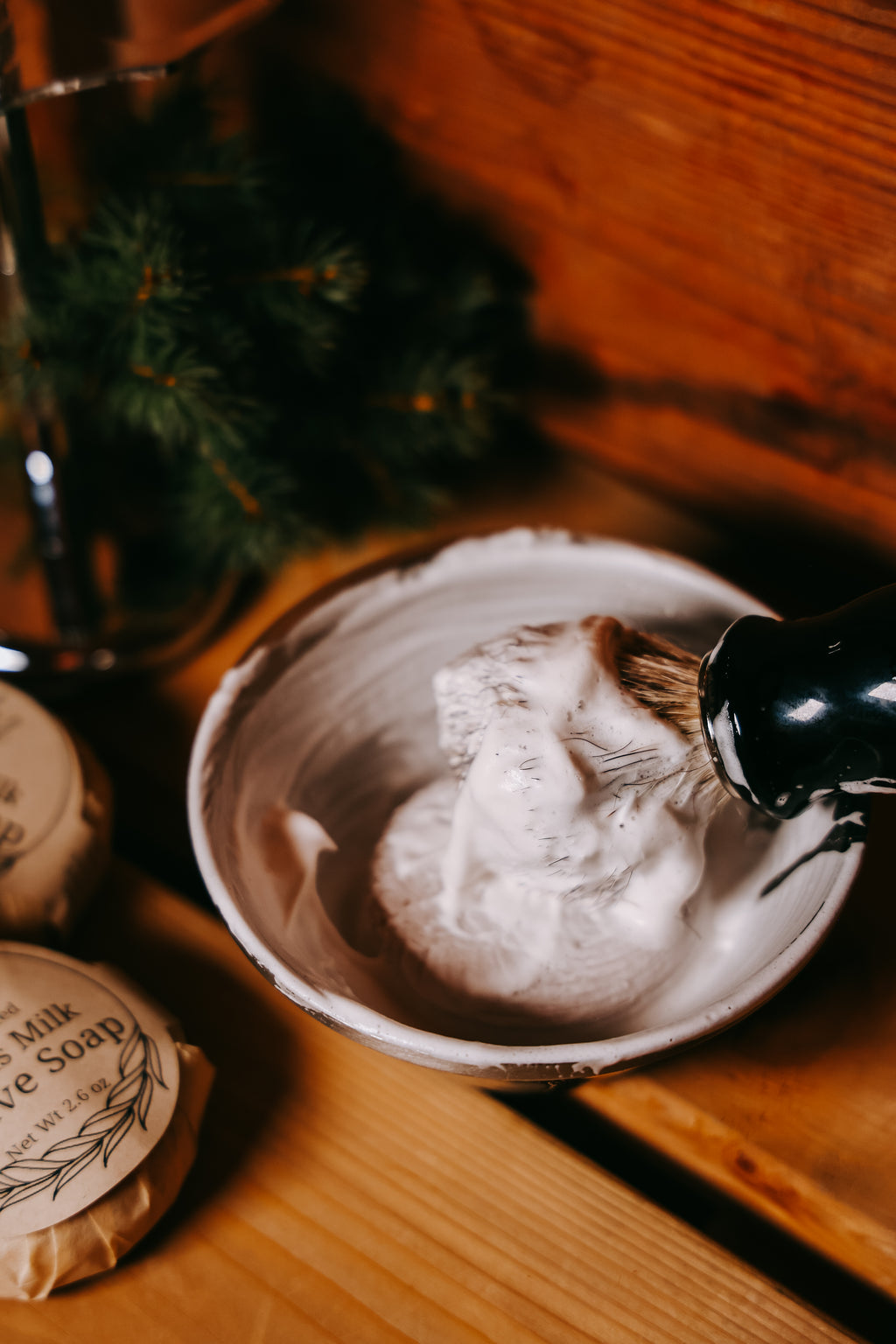 Old Fashioned Wet Shaving Brush