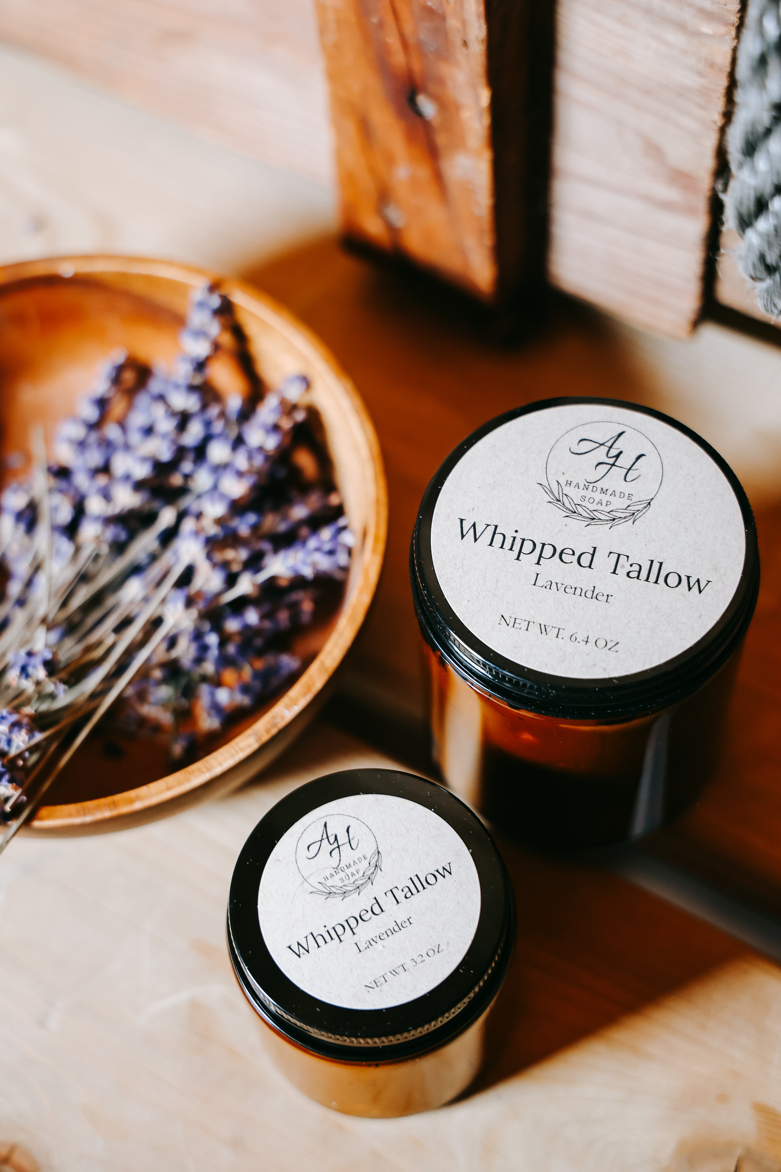 Whipped Tallow- 3 Options, 3 Sizes